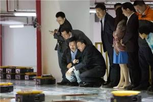 国家邮政局局长马军胜莅临义乌申通考察指导