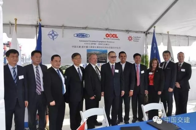 中国产全自动化码头北美投入运营