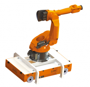 基于iGPS自动导引的AGV装备