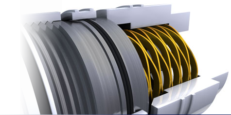 AGV设备用美国进口波形弹簧