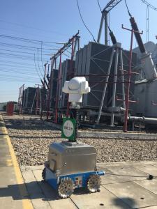 佛山供电研发出移动式远程红外监测机器人