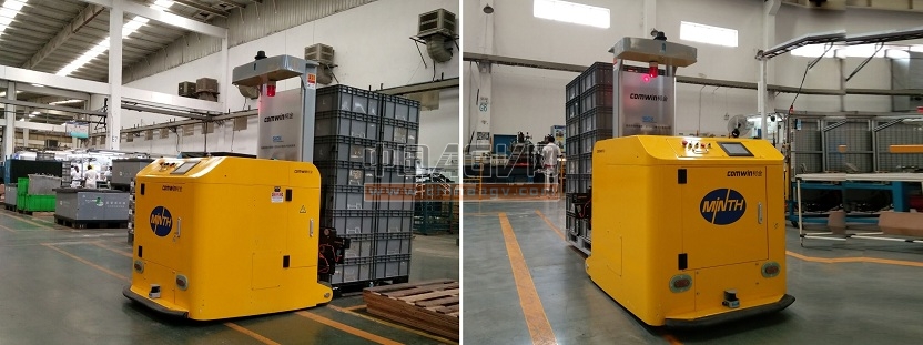 柯金 重载平衡重式激光导航叉车AGV