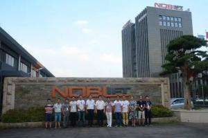 江西代理商组织二级代理商到诺力工厂参观学习