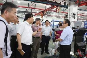 重视质量和品牌 促进企业转型升级——全国人大上海市代表来新时达调研