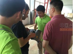 德国SICK来访合肥柯金自动化就新产品3D-vistor-T进行技术交流