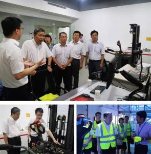 浙江省人社厅副厅长考察意欧斯 落实领军型人才计划