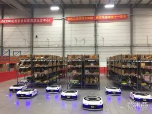 天猫仓库机器人独家解密 马云的菜鸟物流杀手锏？