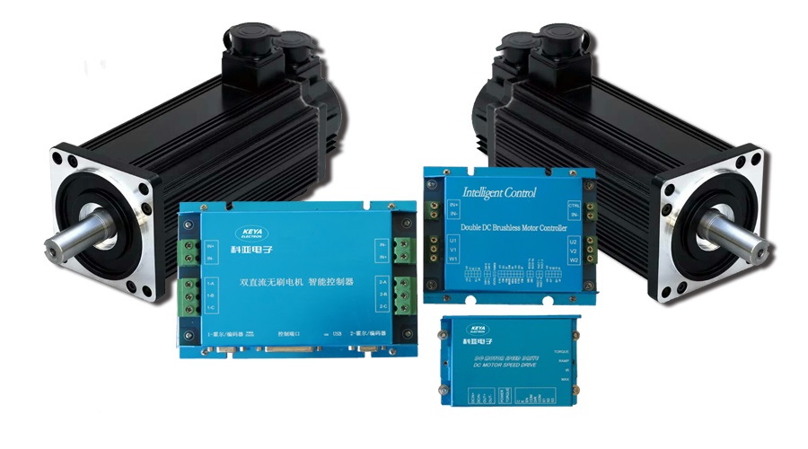 济南科亚24V48v低压交流伺服电机 AGV伺服电机