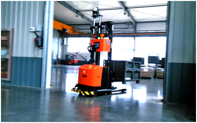 艾吉威无反射板激光叉车AGV：实现汽车零部件整厂智能调度