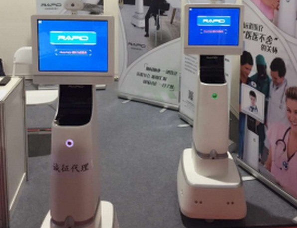 品创智能RAPID远程替身机器人展会上完美亮相，吸睛值爆表