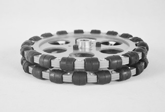 全向轮 麦克纳姆轮  轻载90°全向轮 机器人竞赛 机器人平台