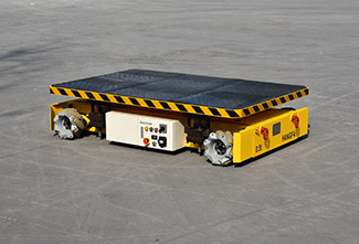 麦克纳姆轮全向车 工件搬运 车间物流解决方案