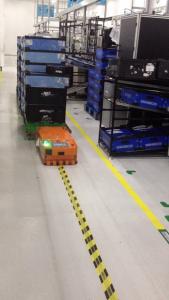 艾吉威：如何铺设好转弯处的AGV磁条