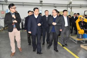 常州市市委书记费高云、市委副书记市长丁纯率团莅临埃斯顿自动化考察