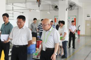 深圳市龙华区人民政府副区长李水生一行莅临佳顺智能考察调研