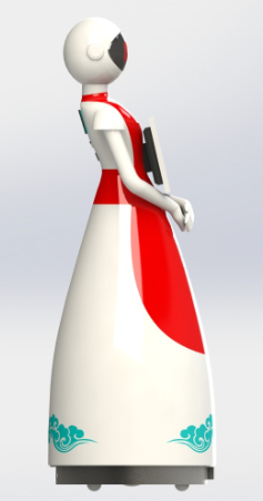 斯锐奇SRO-M-02迎宾机器人