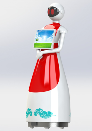 斯锐奇SRO-M-02迎宾机器人