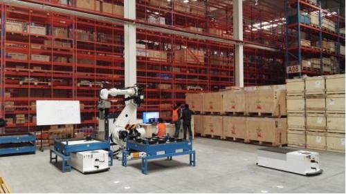 海通惯性导航AGV 助力“智能物流工业4.0”体系