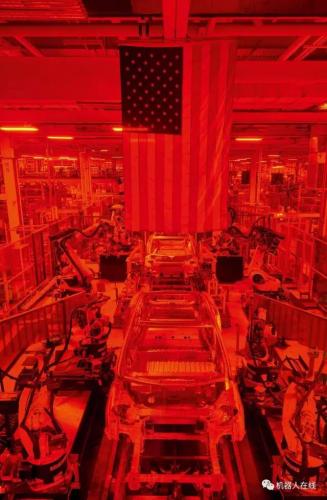 特斯拉美国加州弗里蒙特工厂内部照泄露 速来围观