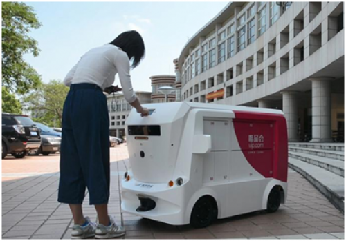 唯品会智能快递无人车，开启智能快递新篇章