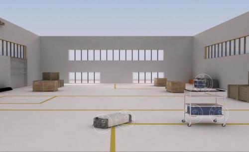 米克力美：北京最大停车场配置AGV机器人