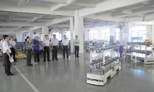 南沙区政府曾进泽区长一行莅临井源机电视察指导