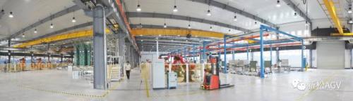 新松AGV助力数字化车间