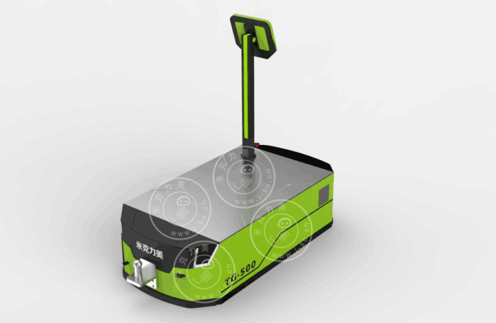 AGV搬运机器人牵引式磁导航AGV小车