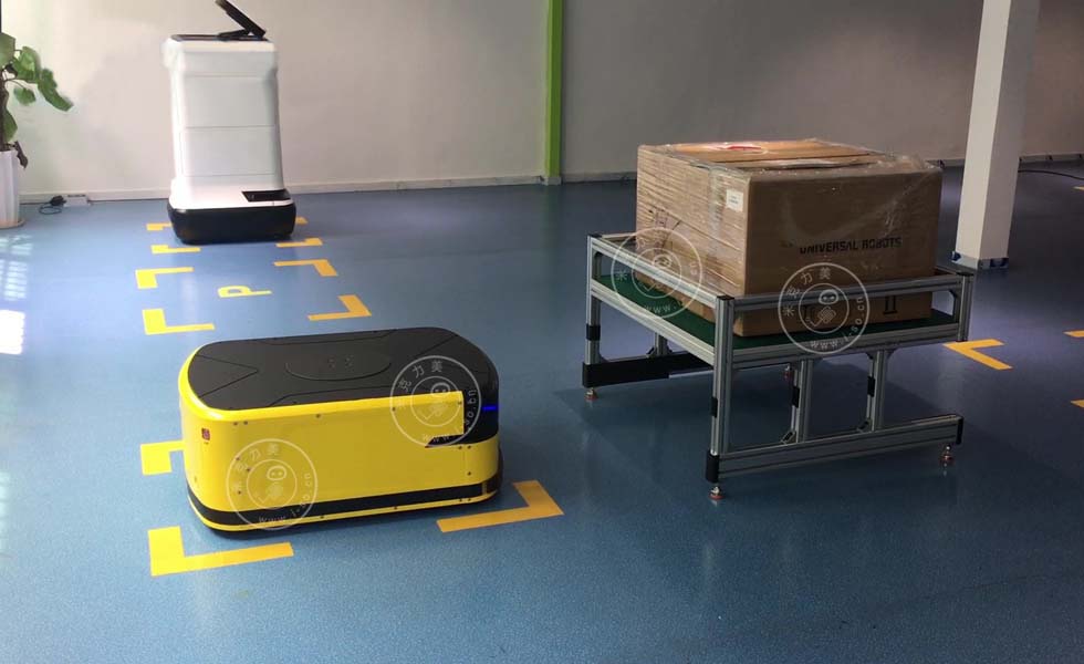 顶升无反光板激光AGV小车BW-500