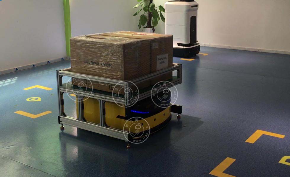 顶升无反光板激光AGV小车BW-500