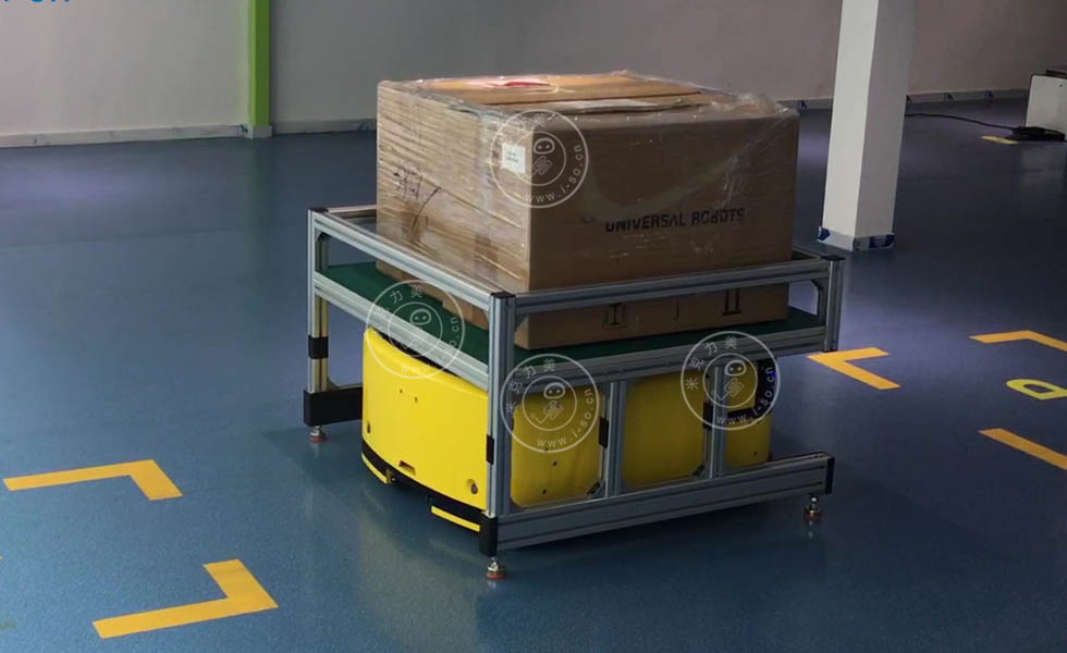 顶升无反光板激光AGV小车BW-500