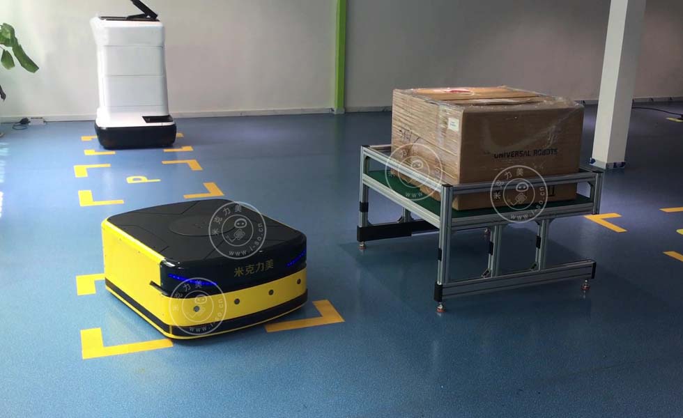 顶升无反光板激光AGV小车BW-500