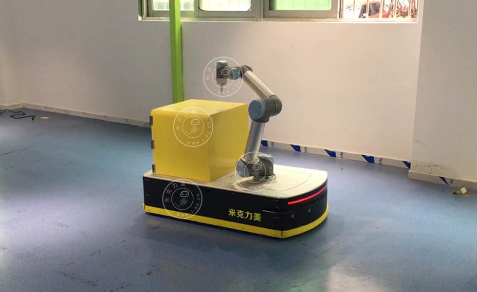 全向移动激光AGV小车MC-200无反光板激光AGV