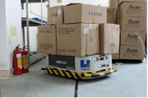 华北工控科技助力仓储从人工叉车走向AGV阶段
