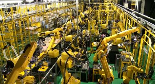 发那科的后勤仓库见过吗？让整个制造业为之震惊