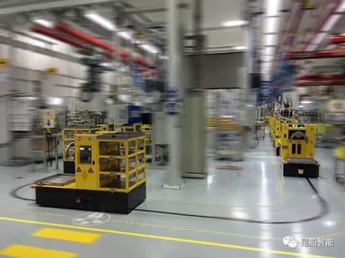 昆船AGV获评2017年云南省名牌