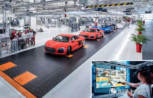 奥迪的数字化供应链揭秘，如何使用大数据、AGV、无人机、RFID等改变传统汽车物流的规划和应用
