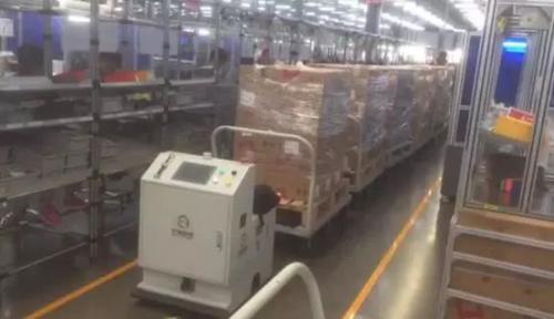 哈特•仝运系列AGV机器人，助力民族品牌汽车智能制造