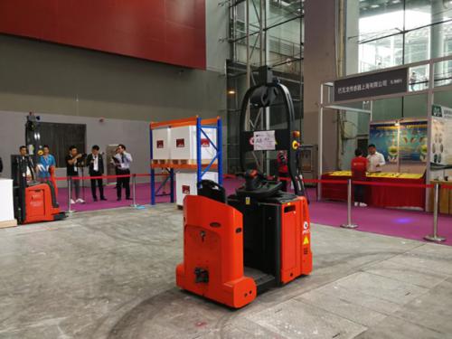 林德搬运机器人扬威广州SIAF展