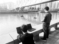 水监测再添利器 无人船破浪而来