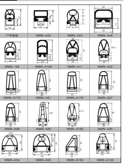 AGV防撞开关 异型安全触边 机械安全防护 大量供应