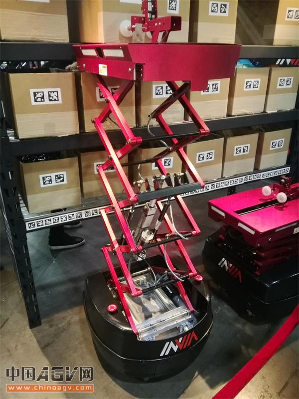 美国MODEX 2018出现升降式AGV 为电商产业量身打造