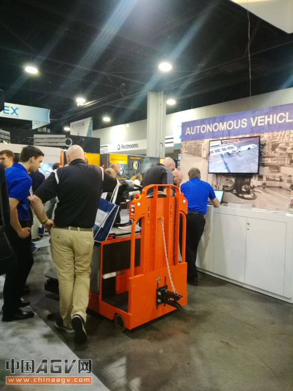 丰田AGV现身美国亚特兰大物流展