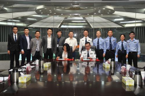 广州交警支队与海康威视签订战略合作