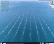 中国无人艇编队在南海摆pose 狼群战术能否"群殴"航母