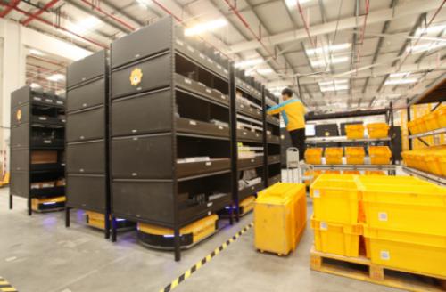 AGV助力发货率99.9% 618苏宁速度又抢先了