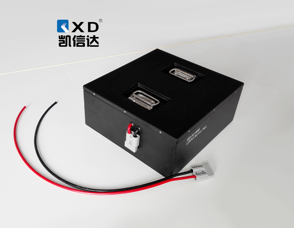 48V45AH磷酸铁锂电池组 AGV小车锂电池 货架穿梭车铁锂电池