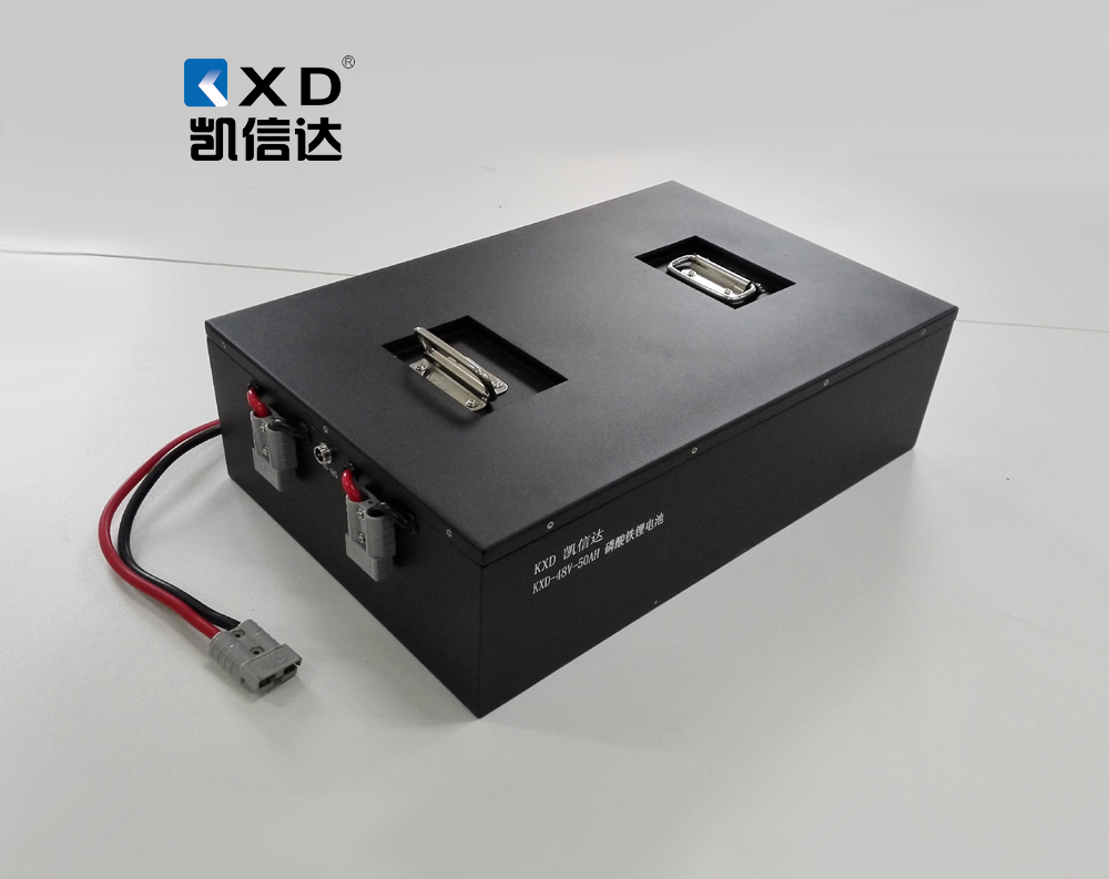 48V100AH磷酸铁锂动力电池组  电动叉车磷酸锂电池 AGV自动搬运车锂电池