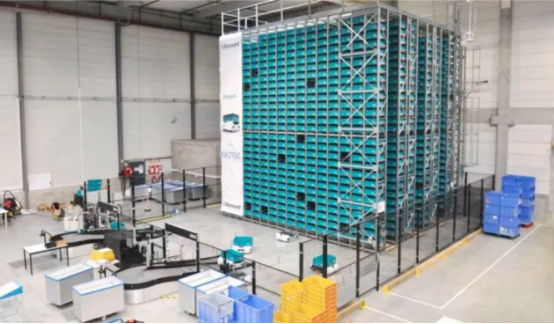 法国AGV还能这么跑——工业机器人Skypod