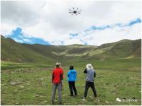 EcoDrone无人机遥感系统再次飞越青藏高原腹地
